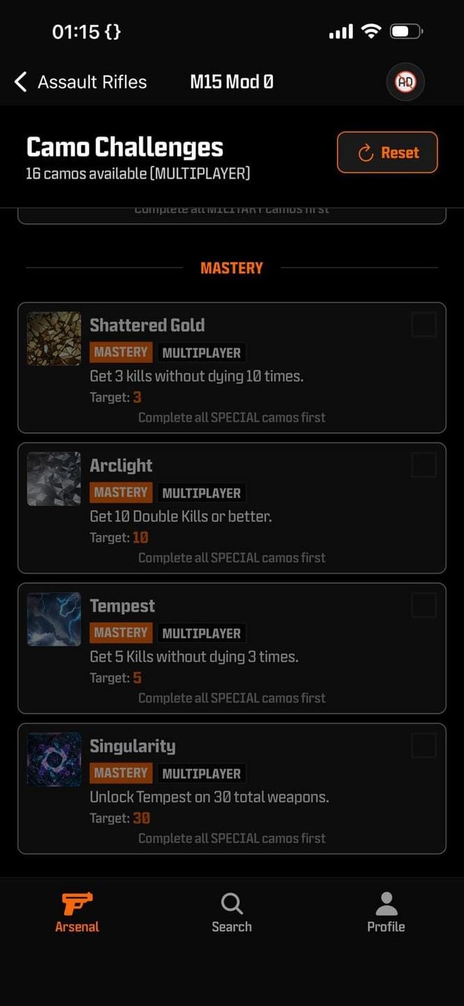 Master Your Call of Duty Camouflage Challenges with BO7 CAMOTRACKER