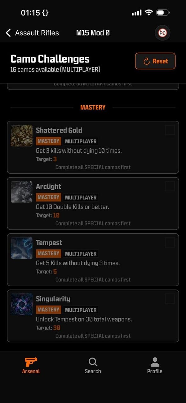 Master Your Call of Duty Camouflage Challenges with BO7 CAMOTRACKER